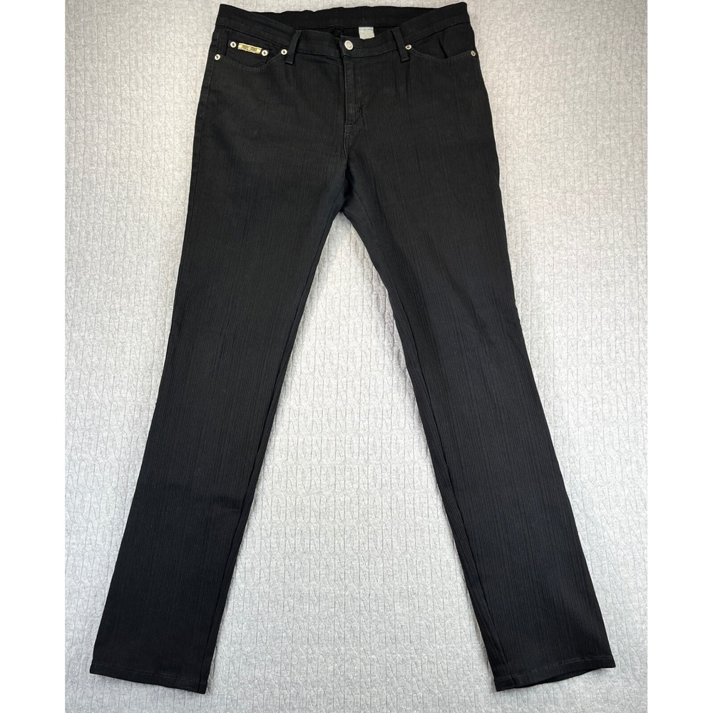 Vintage Judy Blue slim fit Black 34X33 Dress Pants dark wash Comfort‎ Stretch